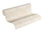 Rouleau de papier peint beige avec une surface texturée.