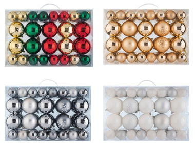 LIVARNO home Boules de Noël, 68 pièces