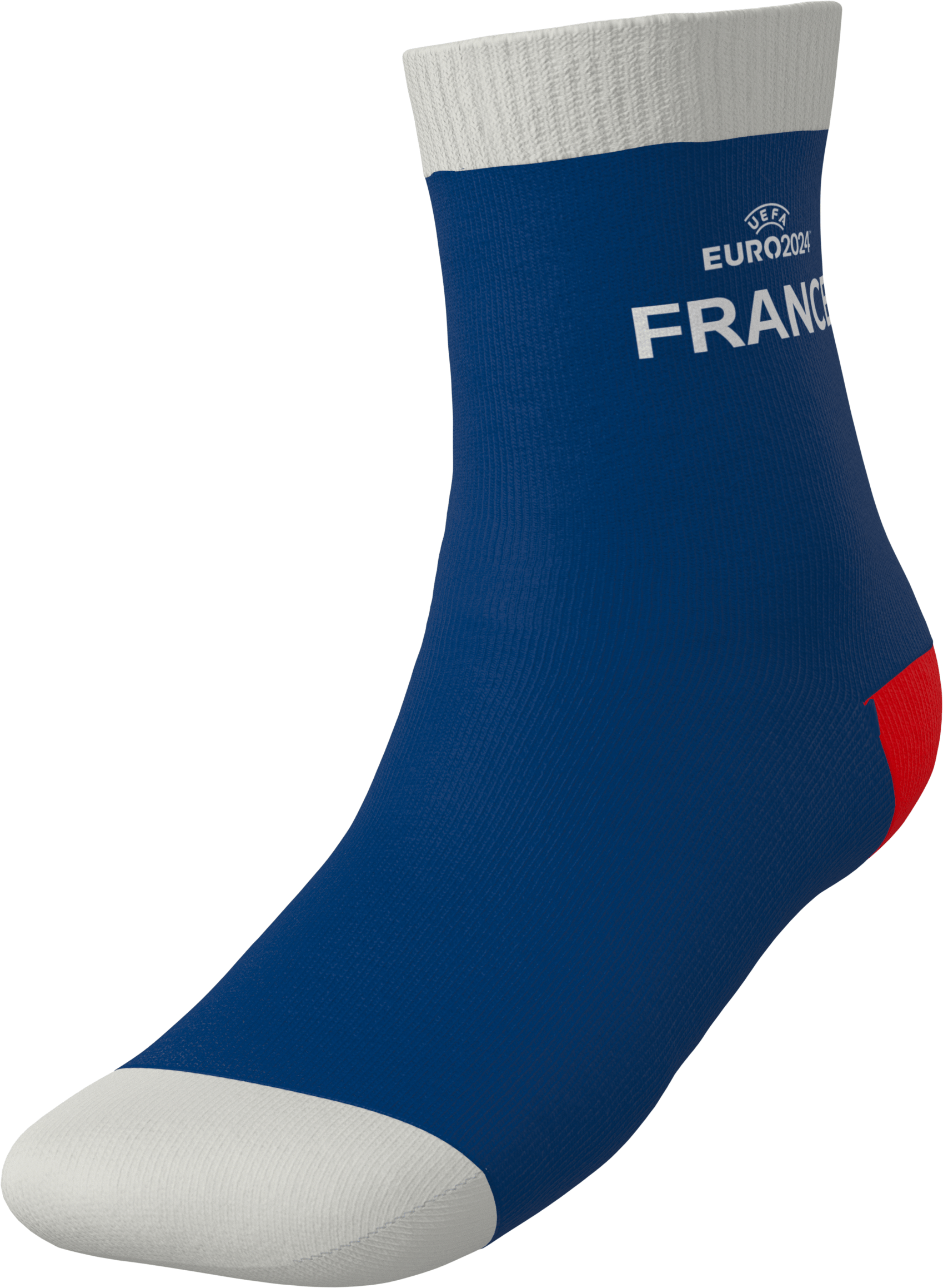 Lot de 2 paires de chaussettes UEFA EURO 2024 France enfant