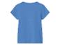 T-shirt bleu clair pour enfant, vue arrière.