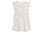 Robe bébé à fleurs beige, style bohème.