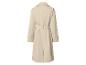 Trench-coat beige pour femme, vue de dos