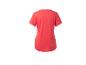 T-shirt de sport rouge pour femme, vue de dos