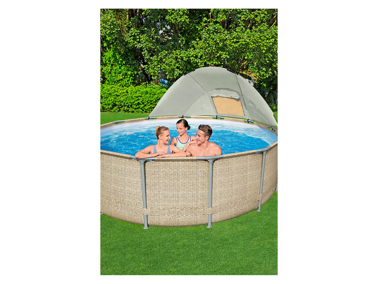 Aller en mode plein écran : Bestway Kit de piscine complet Power Steel Frame, avec pompe de filtration, Ø 396 x 107 cm - Image 7