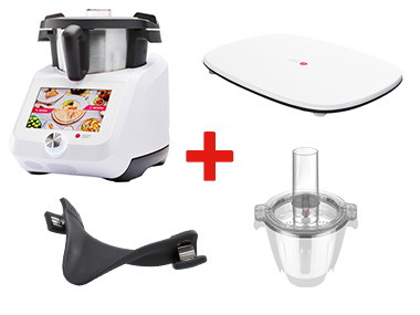 SILVERCREST® Monsieur Cuisine Smart SKMS 1200 A1 + Support + Hachoir + Verseur