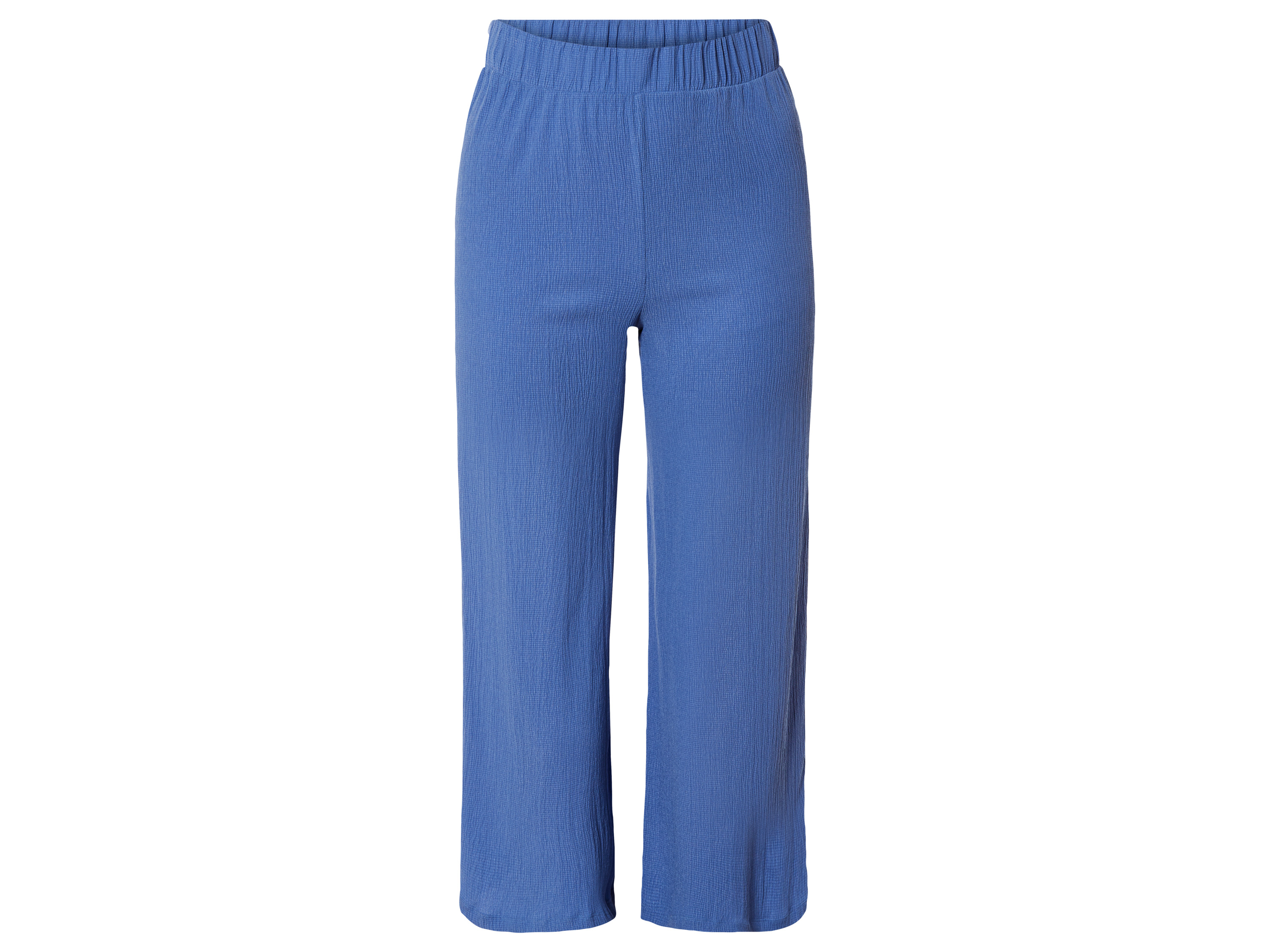 esmara® Pantalon large femme (40, bleu)