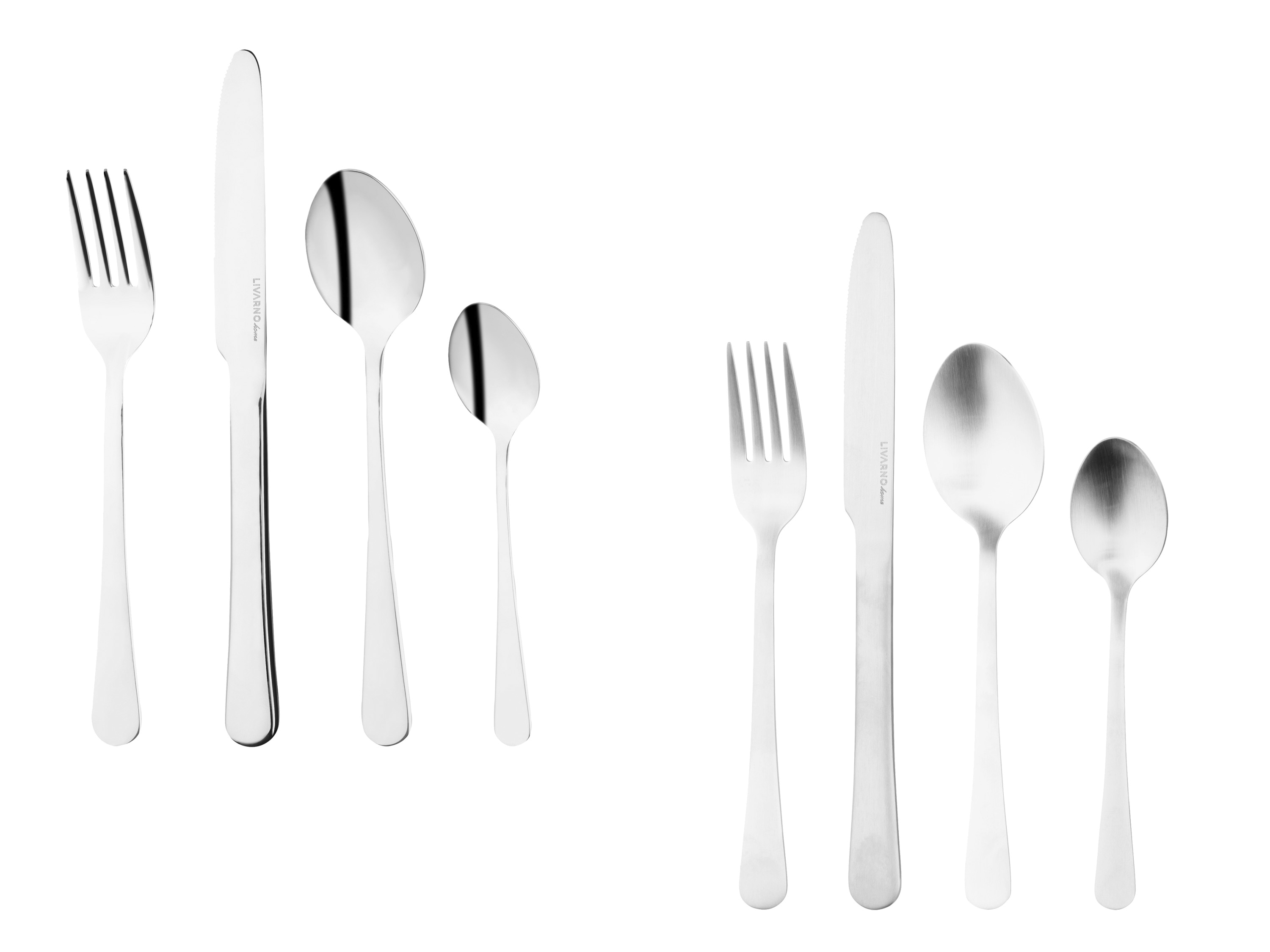 LIVARNO home Set de 16 couverts en acier inoxydable