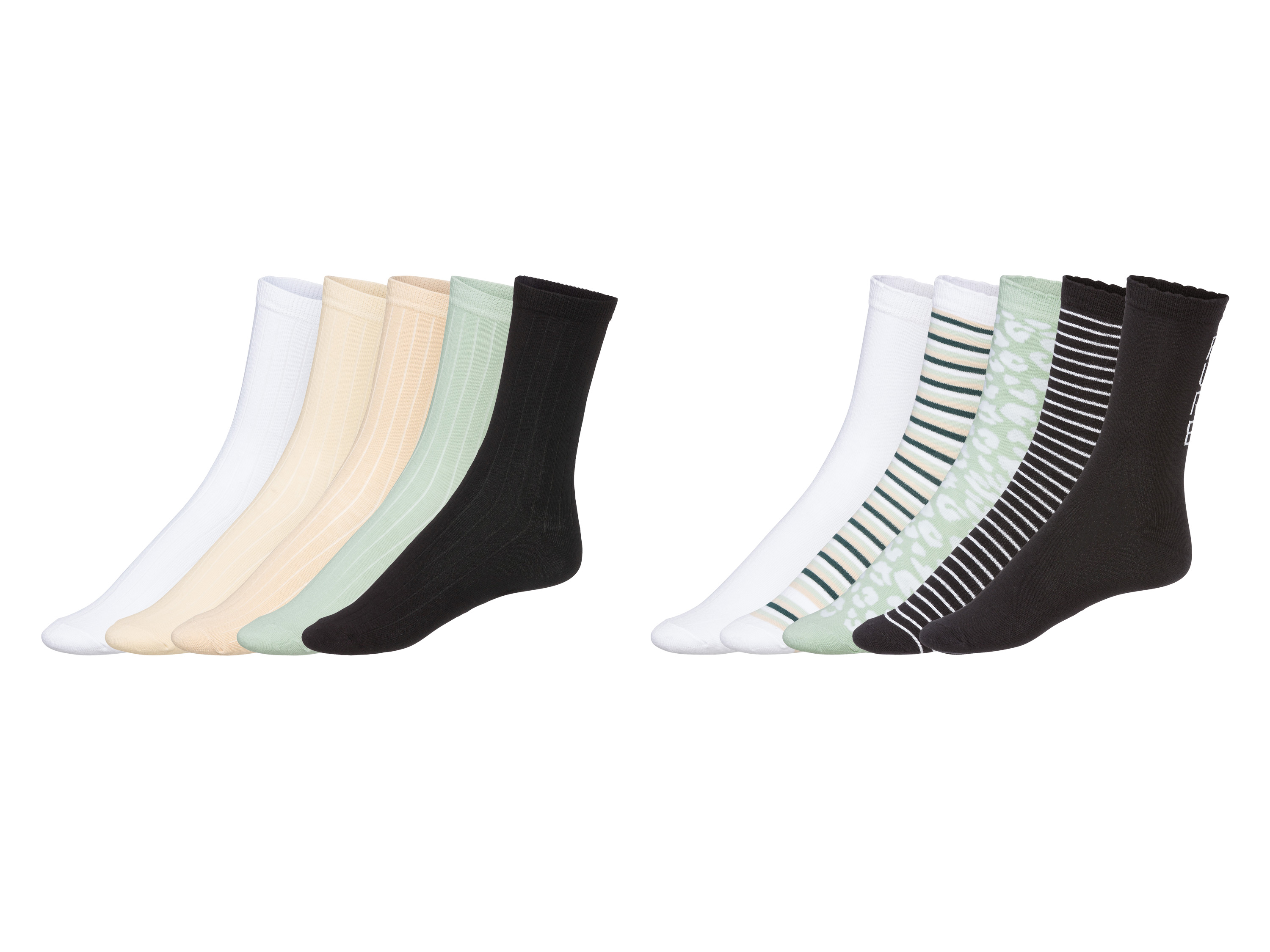 esmara® Lot de 5 paires de chaussettes femme