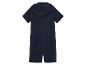 Combinaison de bain à capuche pour enfant, bleu marine.