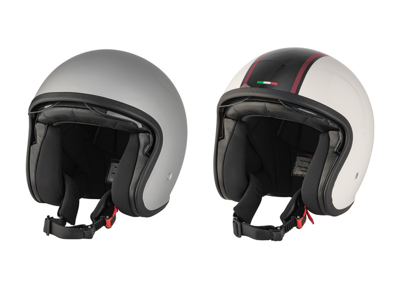 Aller en mode plein écran : ULTIMATE SPEED® Casque jet avec visière, S - Image 1