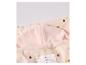 Veste rose pour enfant avec capuche en polaire.