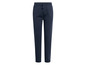 Un pantalon de survêtement bleu foncé avec un cordon de serrage.