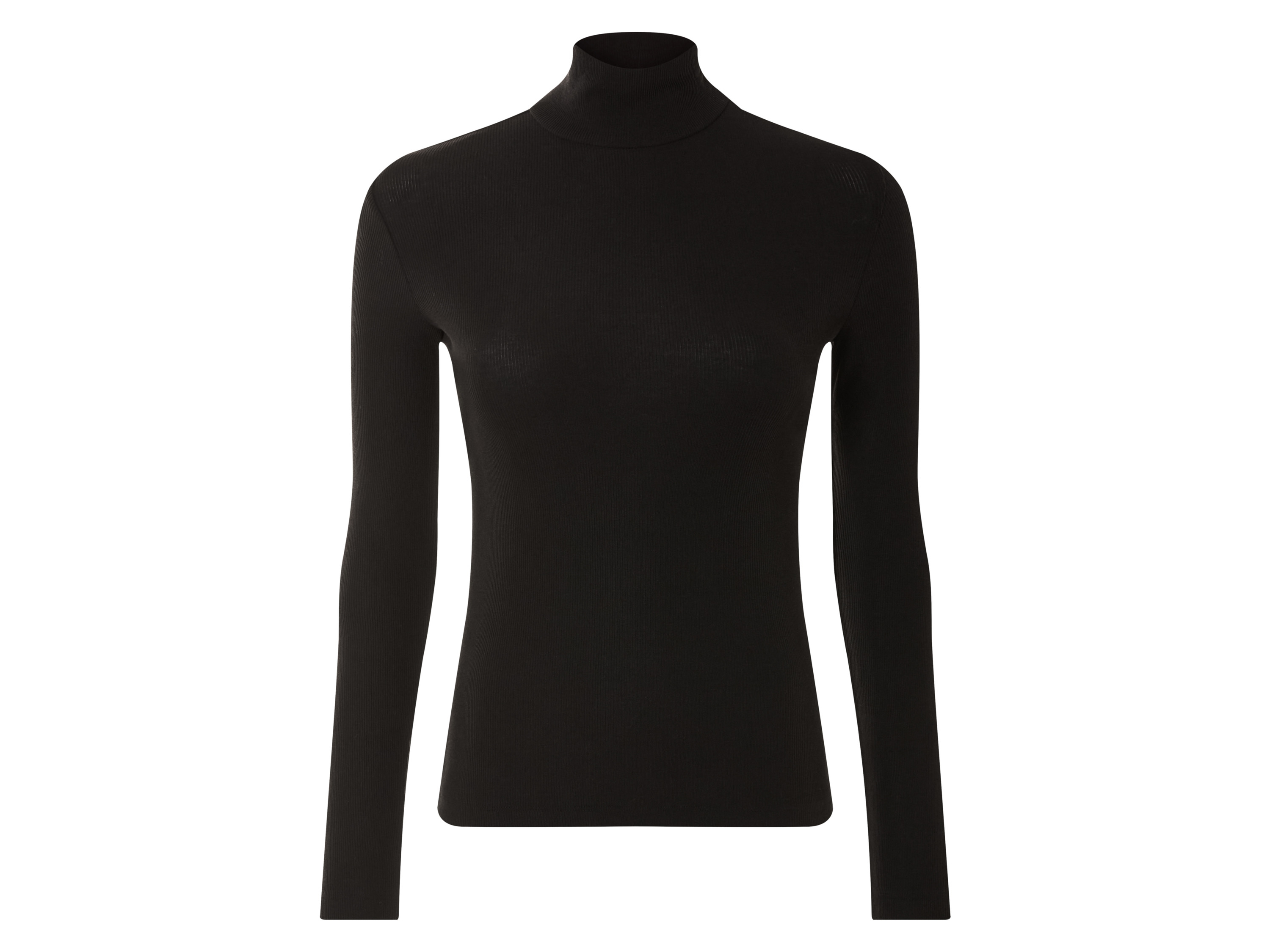 esmara® T-shirt à manches longues femme (noir, M(38/40))