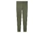 Une paire de leggings vert olive sur fond blanc.