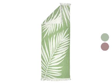 LIVARNO® Serviette de plage en éponge, 80 x 180 cm