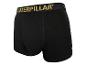 Boxer noir pour homme avec ceinture à logo doré.