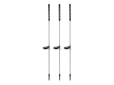LIVARNO® Lot de 3 lampes solaires LED