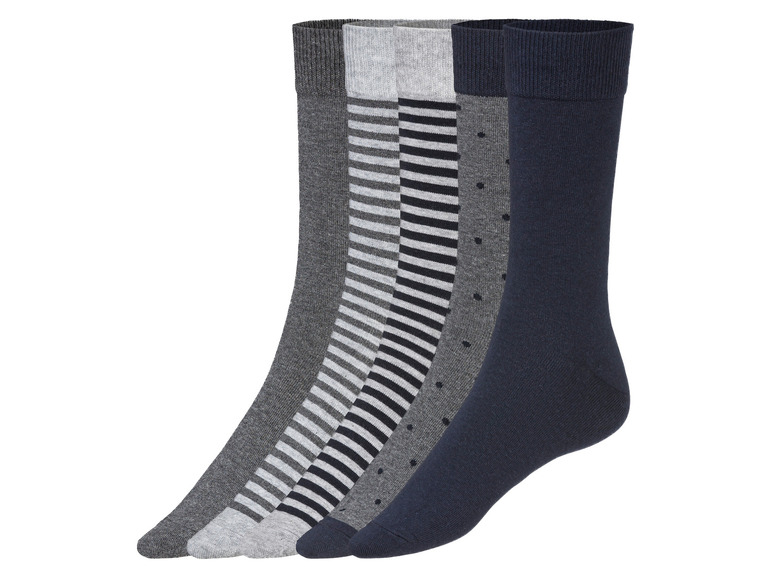 Aller en mode plein écran : LIVERGY® Lot de 5 paires de chaussettes homme - Image 2