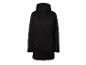 Veste softshell noire pour femme avec capuche et fermeture éclair