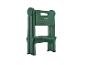 Tabouret en plastique vert Parkside.