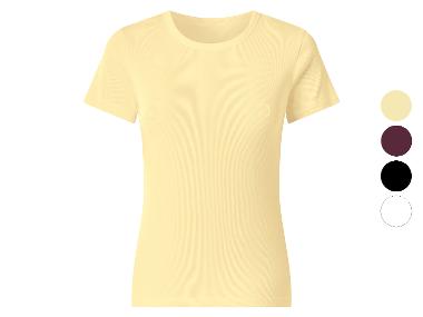 ESMARA® T-shirt côtelé femme