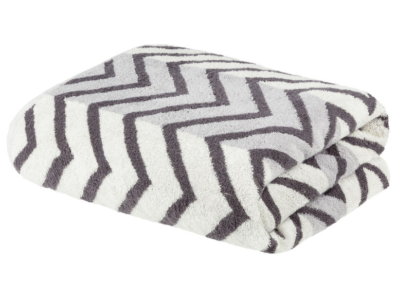Aller en mode plein écran : LIVARNO home Serviette de bain en éponge, 100 x 150 cm - Image 2