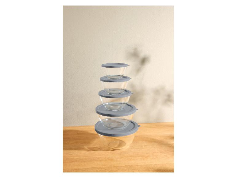 Set de 5 boîtes de conservation en verre