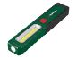 Lampe de travail LED verte avec éclairage latéral et frontal