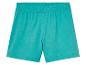 Shorts turquoise en jersey pour enfant.