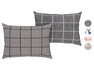 LIVARNO home - Lot de 2 taies d'oreiller en polaire, 70 x 50 cm 