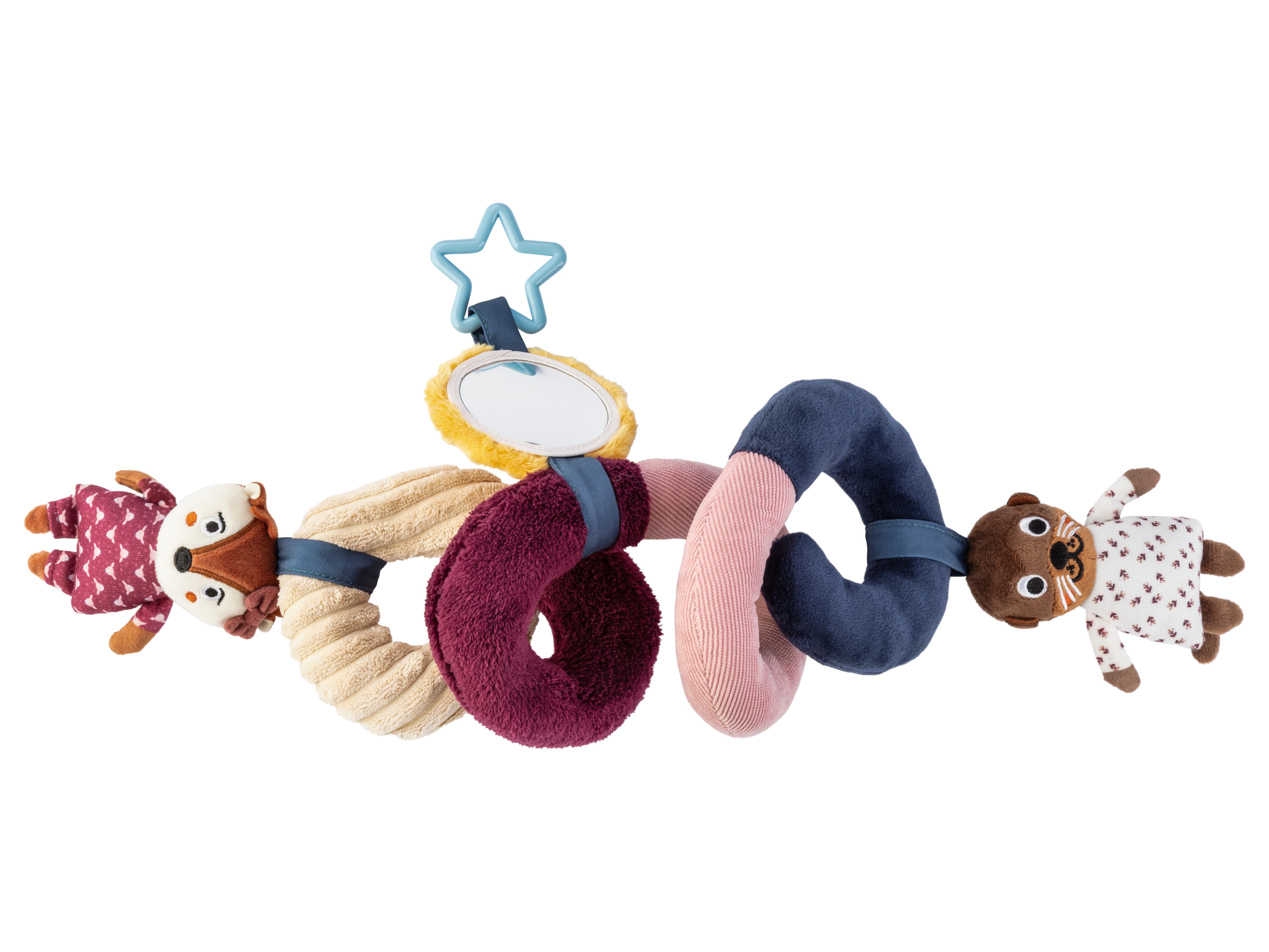 lupilu® Jouets à fixer pour bébé (spirale)