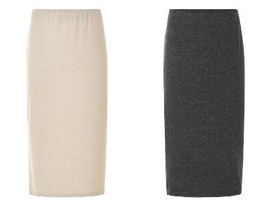 ESMARA® Jupe mi-longue en maille femme