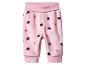 Pantalon de bébé rose à imprimé cœurs