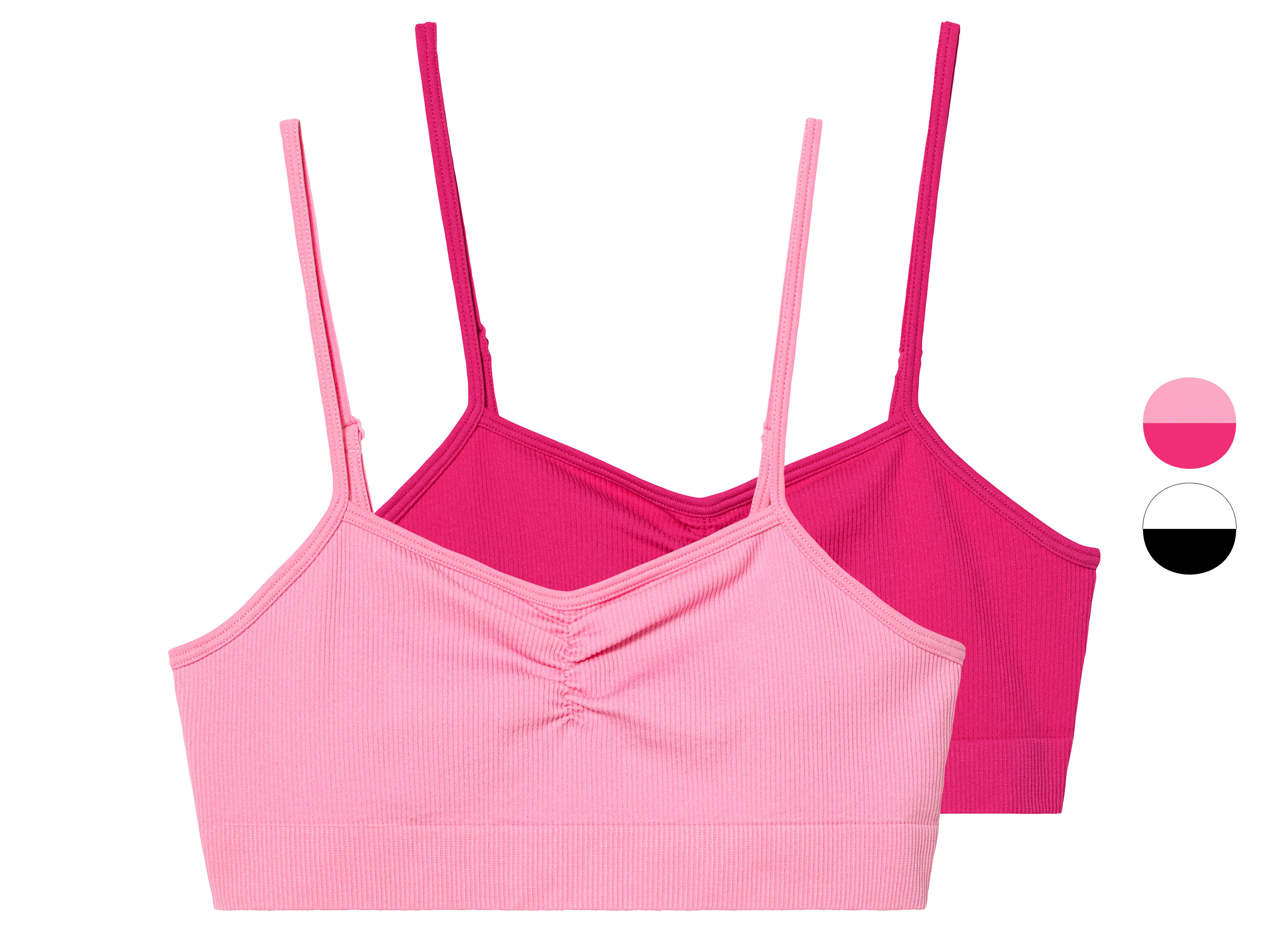 pepperts!® Lot de 2 brassières seamless fille