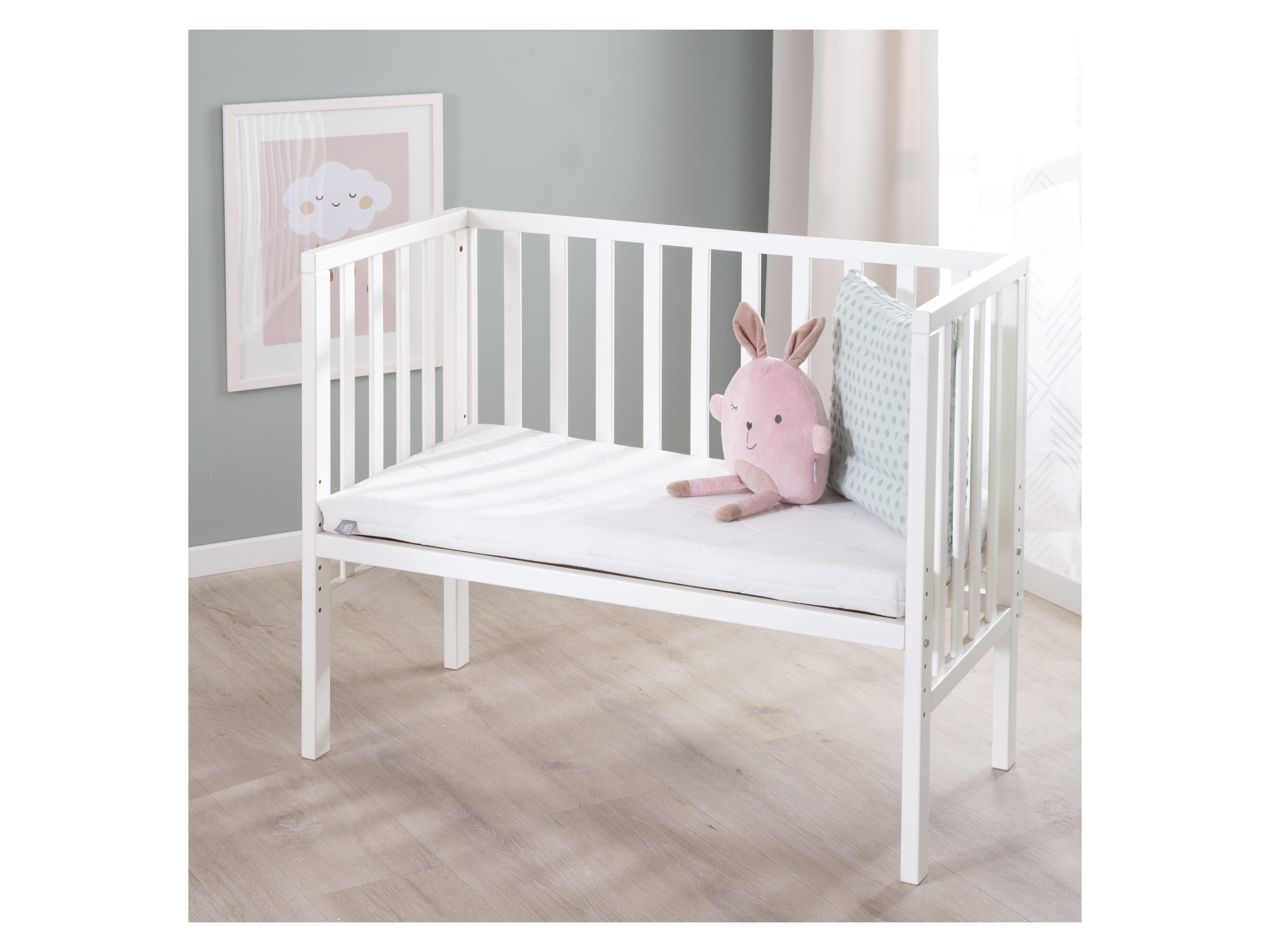 ROBA Lit cododo 2 en 1 avec barrière + matelas - vue 3