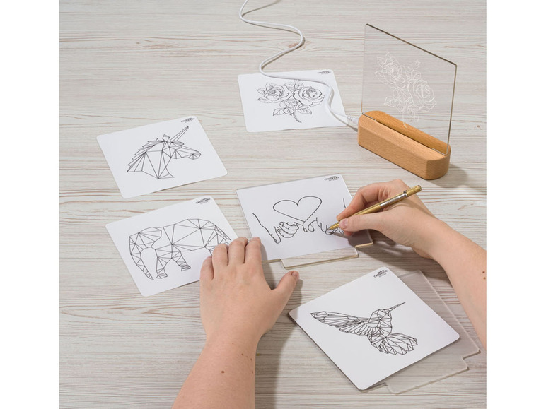 Aller en mode plein écran : crelando® Lampe à croquis décorative à LED - Image 18