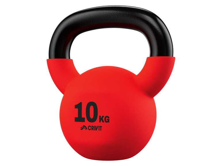 Aller en mode plein écran : CRIVIT Kettlebell de 10 kg, en fonte massive - Image 1