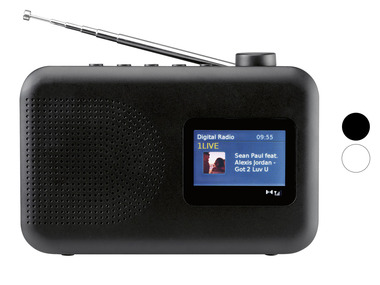 SILVERCREST® Radio DAB+ SDABC 1 A2, avec fonction alarme
