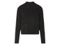 Pull en maille noir à motif losange.