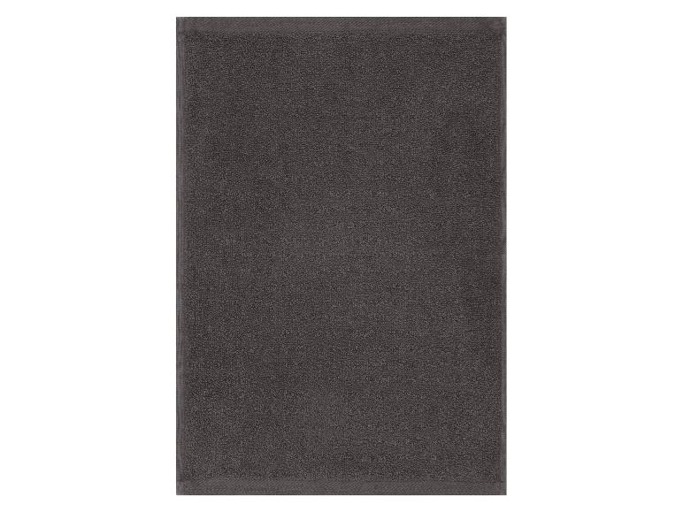 Serviette gris foncé