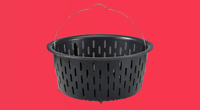 Panier vapeur pour casserole.