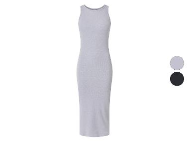 ESMARA® Robe côtelée avec soutien-gorge intégré femme