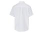 Chemise blanche à manches courtes en lin.