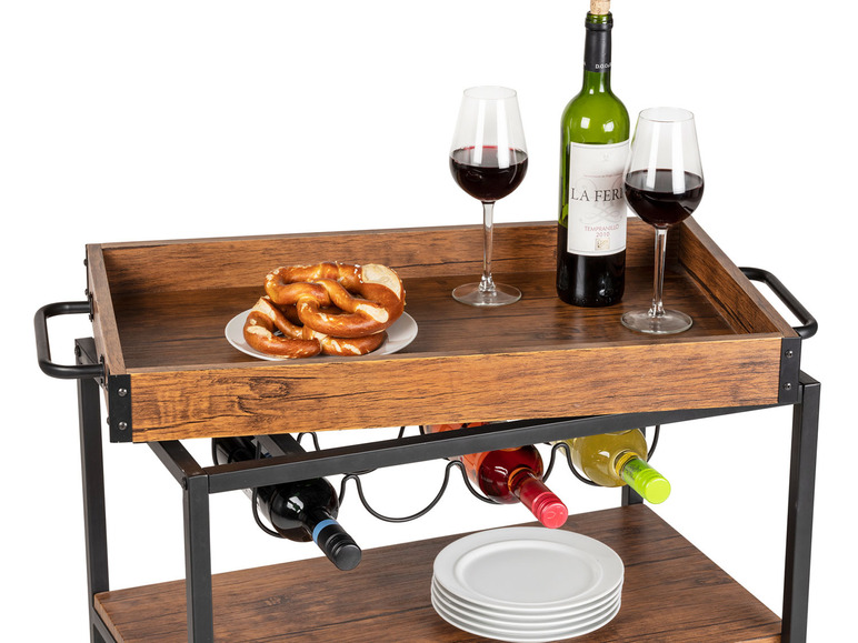 Aller en mode plein écran : Wenko Chariot de cuisine, 40 x 89 x 89,5 cm - Image 22
