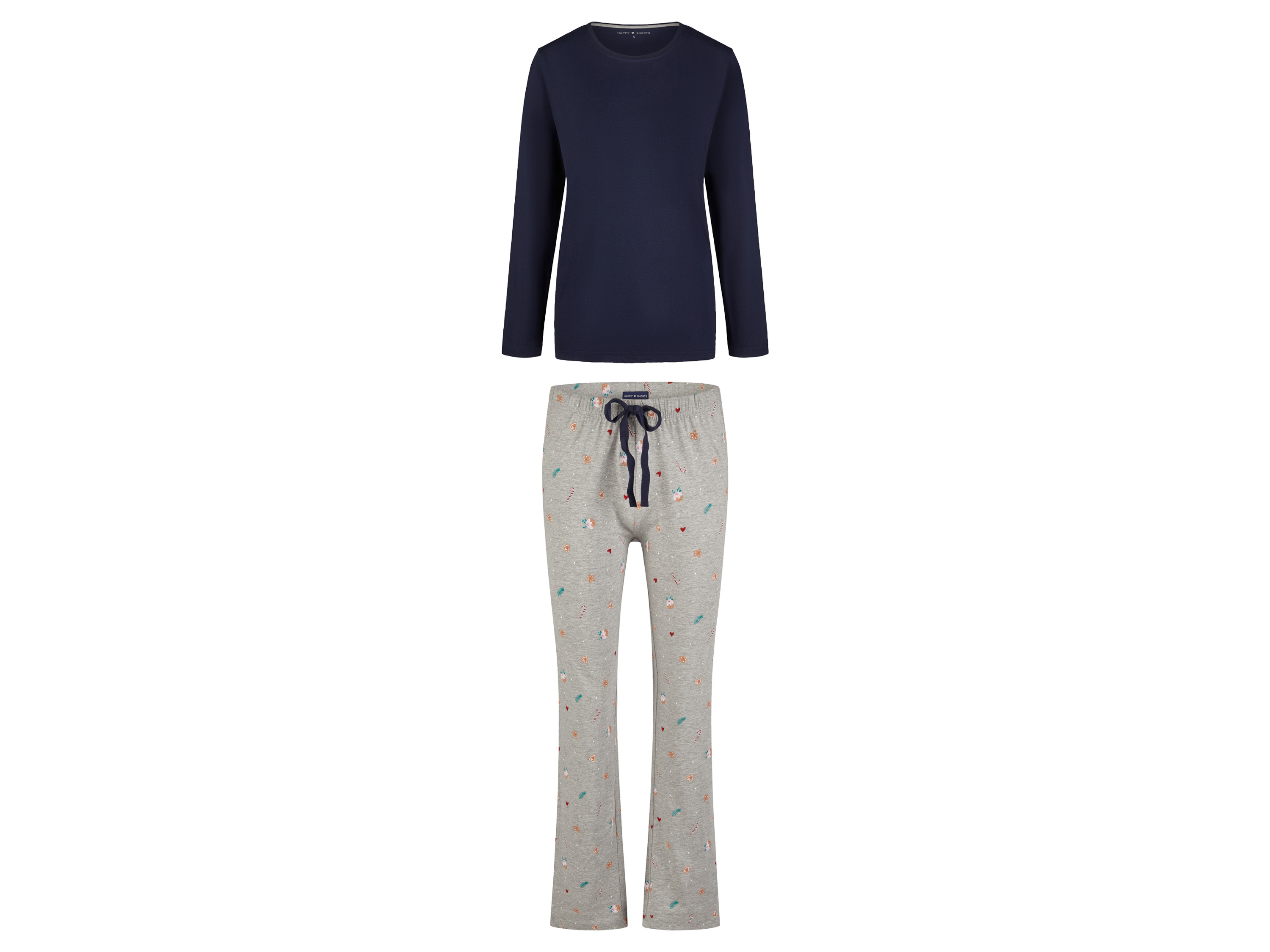 Happy Shorts Ensemble pyjama femme (boulangerie, L)