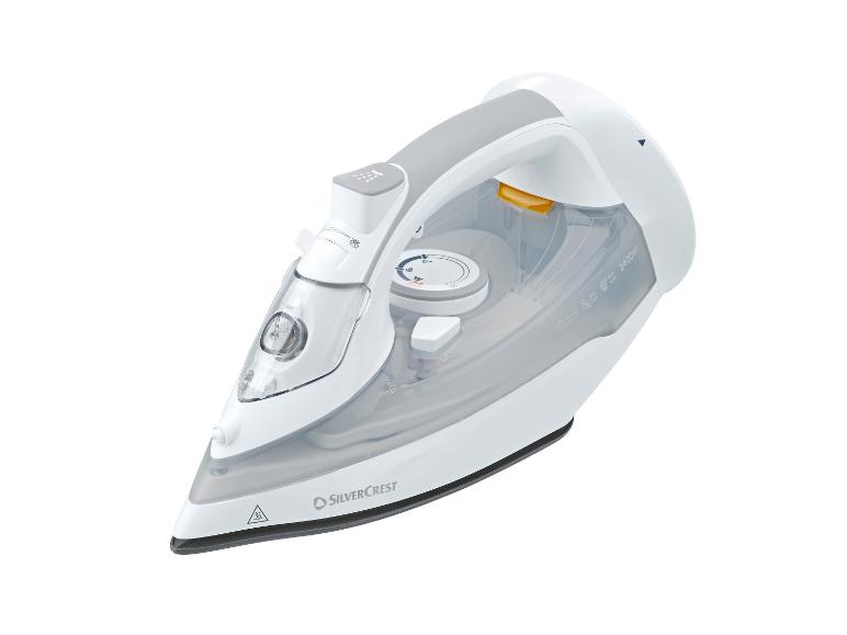 Fer à vapeur Silvercrest en blanc et gris