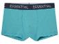 Boxers turquoise Essential : sous-vêtements homme.