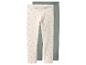 Lot de 2 leggings pour bébé : un blanc cassé à motifs marguerites et un vert uni
