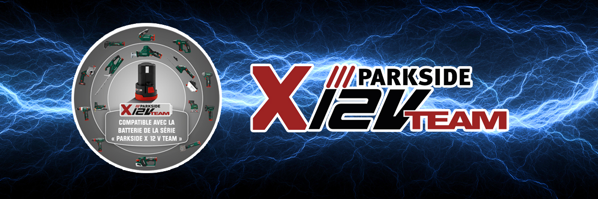 Outils Parkside X 12V Team.