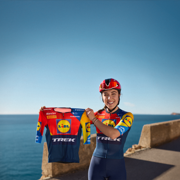 Maillot de cyclisme Lidl-Trek.
